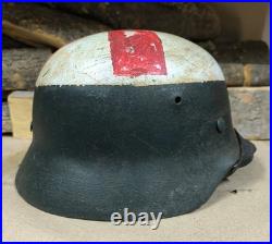 Helmet german original nice helmet M40 size 62 original WW2 WWII