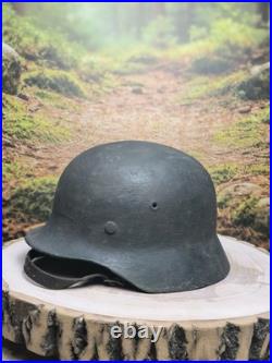 Helmet german original nice helmet M40 size 62 original WW2 WWII Helmet german original nice helmet M40 size 62 original WW2 WWII