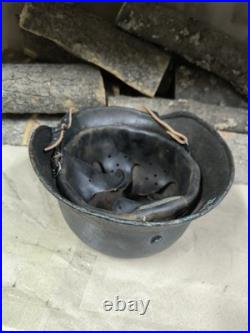 Helmet german original nice helmet M40 size 62 original WW2 WWII Helmet german original nice helmet M40 size 62 original WW2 WWII