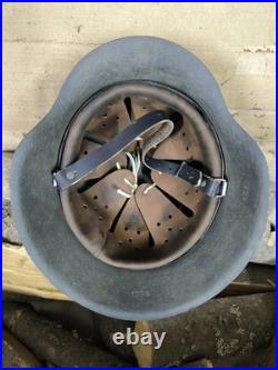 Helmet german original nice helmet M40 size 62 original WW2 WWII Free Shipping