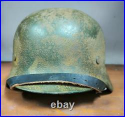 Helmet german original nice helmet M40 size 62 original WW2 WWII Free Shipping