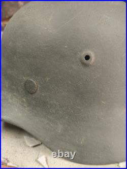 Helmet german original nice helmet M40 size 62 original WW2 WWII Free Shipping