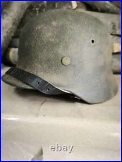 Helmet german original nice helmet M40 size 62 original WW2 WWII Free Shipping Helmet german original nice helmet M40 size 62 original WW2 WWII Free Shipping