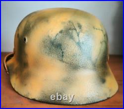 Helmet german original nice helmet M40 size 62 original WW2 WWII Free Shipping
