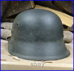 Helmet german original nice helmet M40 size 62 original WW2 WWII Free Shipping