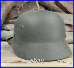Helmet german original nice helmet M40 size 62 original WW2 WWII Free Shipping