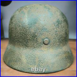 Helmet german original nice helmet M40 size 62 original WW2 WWII Free Shipping