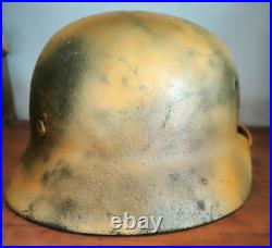 Helmet german original nice helmet M40 size 62 original WW2 WWII Free Shipping