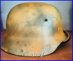 Helmet german original nice helmet M40 size 62 original WW2 WWII Free Shipping