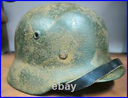 Helmet german original nice helmet M40 size 62 original WW2 WWII Free Shipping