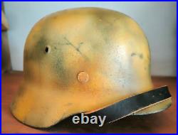 Helmet german original nice helmet M40 size 62 original WW2 WWII Free Shipping