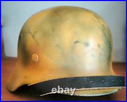 Helmet german original nice helmet M40 size 62 original WW2 WWII Free Shipping