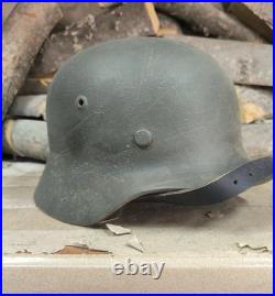 Helmet german original nice helmet M40 size 62 original WW2 WWII Free Shipping