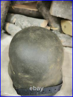 Helmet german original nice helmet M40 size 62 original WW2 WWII Free Shipping Helmet german original nice helmet M40 size 62 original WW2 WWII Free Shipping
