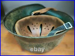 Helmet german original nice helmet M40 size 62 original WW2 WWII Free Shipping