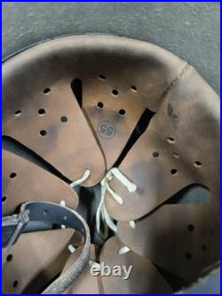 Helmet german original nice helmet M40 size 62 original WW2 WWII Free Shipping