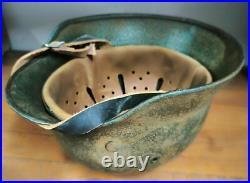 Helmet german original nice helmet M40 size 62 original WW2 WWII Free Shipping