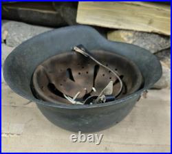 Helmet german original nice helmet M40 size 62 original WW2 WWII Free Shipping