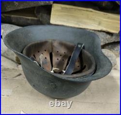 Helmet german original nice helmet M40 size 62 original WW2 WWII Free Shipping