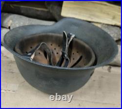 Helmet german original nice helmet M40 size 62 original WW2 WWII Free Shipping
