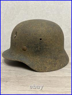 Helmet german original nice helmet M40 size 62 without restoration WW2 WWII