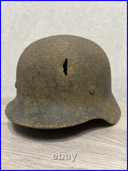 Helmet german original nice helmet M40 size 62 without restoration WW2 WWII