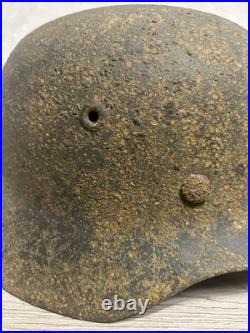 Helmet german original nice helmet M40 size 62 without restoration WW2 WWII