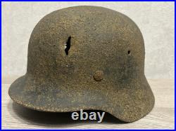 Helmet german original nice helmet M40 size 62 without restoration WW2 WWII