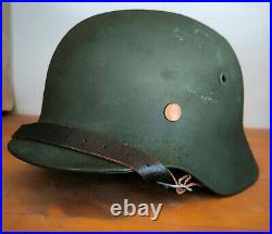 Helmet german original nice helmet M40 size 64 WW2 WWII