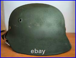 Helmet german original nice helmet M40 size 64 WW2 WWII