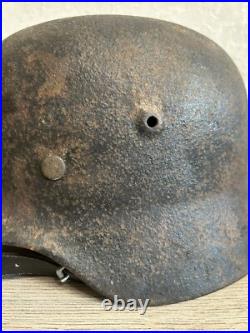 Helmet german original nice helmet M40 size 64 WW2 WWII Helmet german original nice helmet M40 size 64 WW2 WWII
