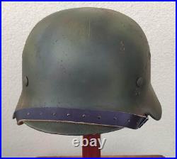 Helmet german original nice helmet M40 size 64 WW2 WWII Free Shipping