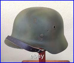 Helmet german original nice helmet M40 size 64 WW2 WWII Free Shipping