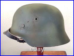Helmet german original nice helmet M40 size 64 WW2 WWII Free Shipping