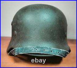 Helmet german original nice helmet M40 size 64 WW2 WWII factory stamp