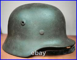 Helmet german original nice helmet M40 size 64 WW2 WWII factory stamp