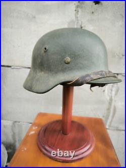 Helmet german original nice helmet M40 size 64 WW2 WWII has number