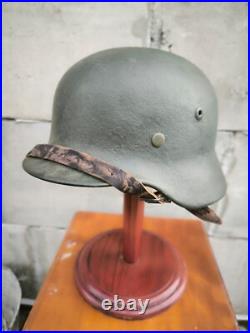Helmet german original nice helmet M40 size 64 WW2 WWII has number