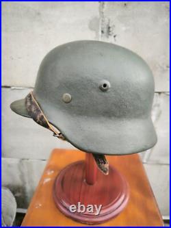 Helmet german original nice helmet M40 size 64 WW2 WWII has number