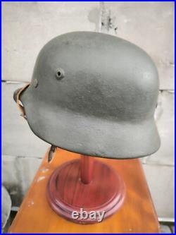 Helmet german original nice helmet M40 size 64 WW2 WWII has number
