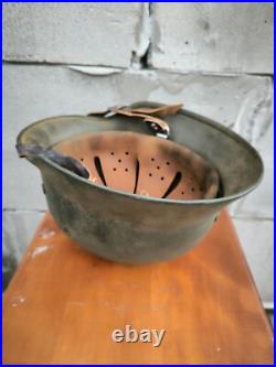 Helmet german original nice helmet M40 size 64 WW2 WWII has number