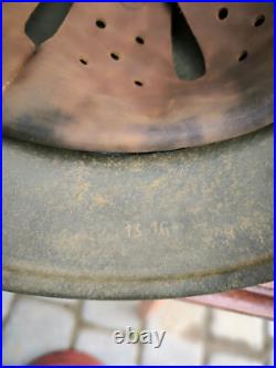 Helmet german original nice helmet M40 size 64 WW2 WWII has number