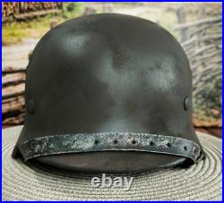 Helmet german original nice helmet M40 size 64 WW2 WWII have a number