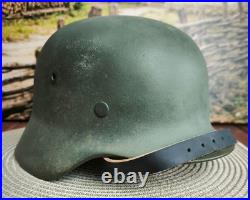 Helmet german original nice helmet M40 size 64 WW2 WWII have a number