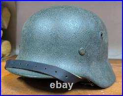 Helmet german original nice helmet M40 size 64 WW2 WWII have a number