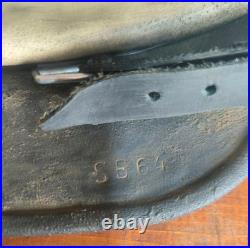 Helmet german original nice helmet M40 size 64 WW2 WWII have a number