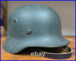 Helmet german original nice helmet M40 size 64 WW2 WWII have a number