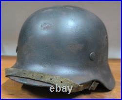 Helmet german original nice helmet M40 size 64 WW2 WWII have a number