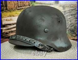 Helmet german original nice helmet M40 size 64 WW2 WWII have a number