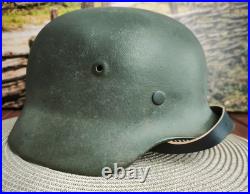 Helmet german original nice helmet M40 size 64 WW2 WWII have a number
